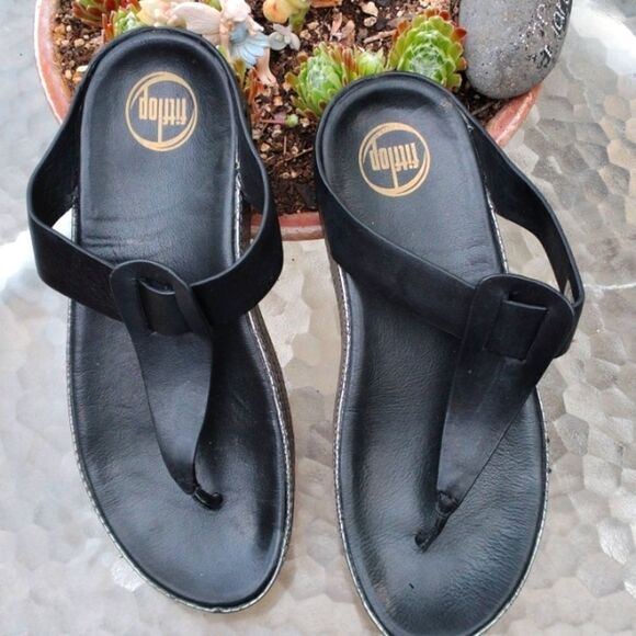 Fitflop Platform Sandals - Picture 1 of 9